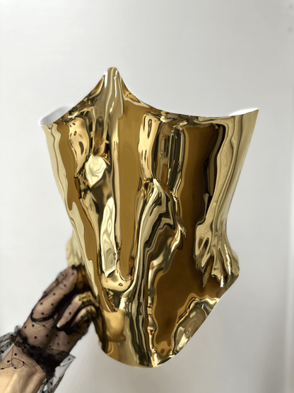 Underbust Gold Corset