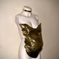 Maternity Gold Sculptural belly Corset